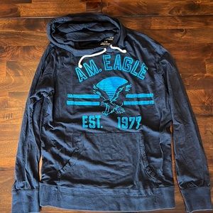 American Eagle Outfitters Men’s Crew Neck Long Sleeve Lightweight hoodie. Large.